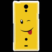 Coque Sony Xperia T smiley 2