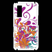 Coque Samsung Player One motif floral orange