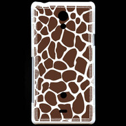 Coque Sony Xperia T motif girafe 2