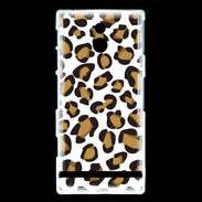 Coque Sony Xperia P motif léopard 2