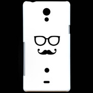 Coque Sony Xperia T moustache 2