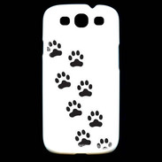 Coque Samsung Galaxy S3 pattes de chats/chiens 1