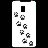Coque LG P990 pattes de chats/chiens 1