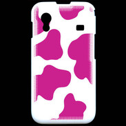 Coque Samsung ACE S5830 vache rose