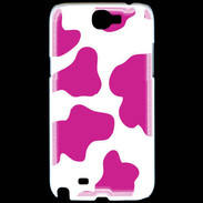 Coque Samsung Galaxy Note 2 vache rose