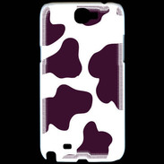 Coque Samsung Galaxy Note 2 vache prune
