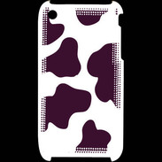 Coque iPhone 3G / 3GS vache prune