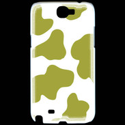 Coque Samsung Galaxy Note 2 vache verte