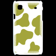 Coque Samsung Galaxy S vache verte