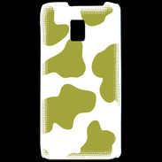 Coque LG P990 vache verte