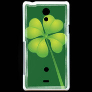 Coque Sony Xperia T trèfle 1