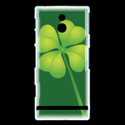 Coque Sony Xperia P trèfle 1