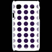 Coque Samsung Galaxy S pois prune