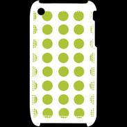 Coque iPhone 3G / 3GS pois vert clair