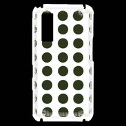 Coque Samsung Player One pois vert foncé