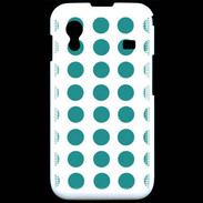 Coque Samsung ACE S5830 pois bleu clair