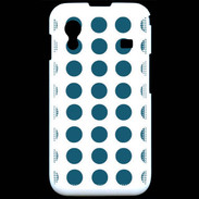 Coque Samsung ACE S5830 pois turquoise