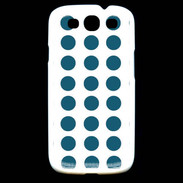 Coque Samsung Galaxy S3 pois turquoise