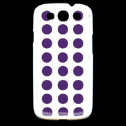 Coque Samsung Galaxy S3 pois violet