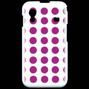 Coque Samsung ACE S5830 pois magenta
