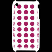 Coque iPhone 3G / 3GS pois framboise