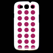 Coque Samsung Galaxy S3 pois framboise