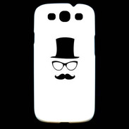 Coque Samsung Galaxy S3 chapeau moustache