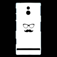 Coque Sony Xperia P moustache 4