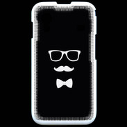 Coque Samsung ACE S5830 moustache & noeud 1