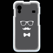 Coque Samsung ACE S5830 moustache & noeud 2