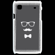 Coque Samsung Galaxy S moustache & noeud 2