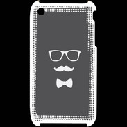 Coque iPhone 3G / 3GS moustache & noeud 2