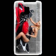 Coque LG P990 Moto sexy