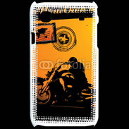 Coque Samsung Galaxy S motorcycle rider background