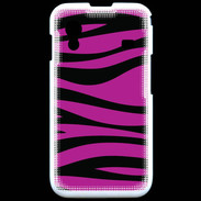 Coque Samsung ACE S5830 zèbre rose & noir