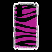 Coque Samsung Player One zèbre rose & noir