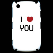 Coque Black Berry 8520 I love you