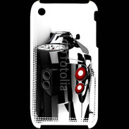 Coque iPhone 3G / 3GS Voiture de course noire
