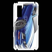 Coque Samsung Player One Mustang bleue