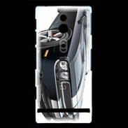 Coque Sony Xperia P Voiture américaine noire