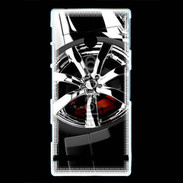 Coque Sony Xperia P Voiture noire
