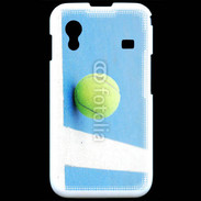 Coque Samsung ACE S5830 Cours de tennis béton bleu