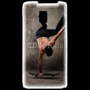 Coque LG P990 Skate équilibre