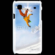 Coque Samsung Galaxy S Saut de snowboarder