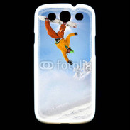Coque Samsung Galaxy S3 Saut de snowboarder