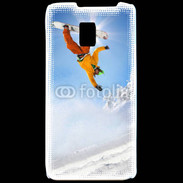 Coque LG P990 Saut de snowboarder