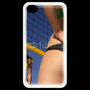 Coque iPhone 4 / iPhone 4S Beach volley 2