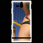 Coque SONY Xperia U Beach volley 2