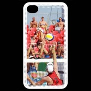 Coque iPhone 4 / iPhone 4S Beach volley 3