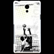 Coque Sony Xperia T Volley ball vintage